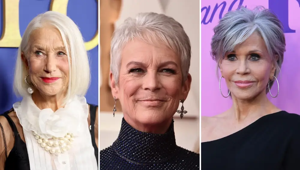 Helen Mirren,Jamie Lee Curtis y Jane Fonda