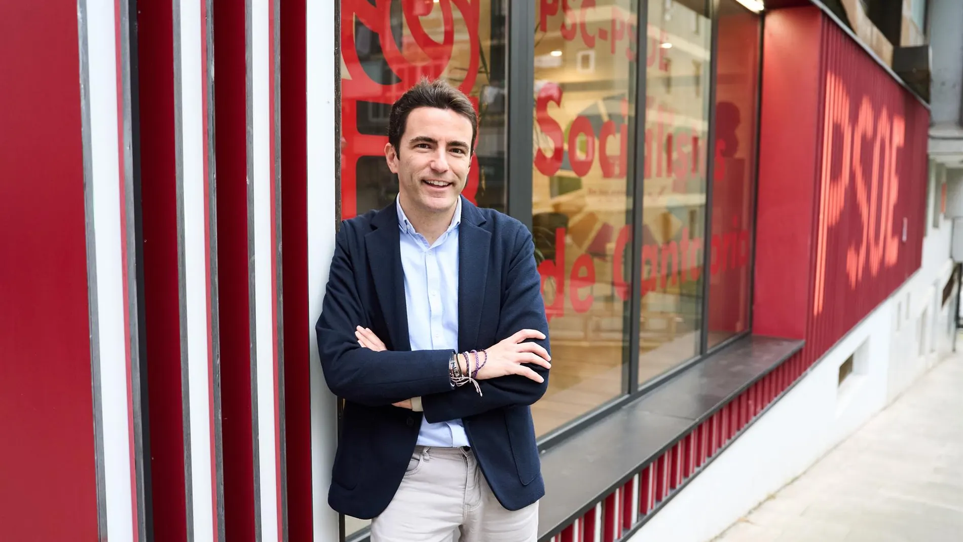 El secretario general del PSOE cántabro, Pedro Casares, nuevo delegado del Gobierno en Cantabria