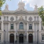 Fachada del Tribunal Supremo
