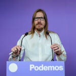 Rueda de prensa de Pablo Fernández