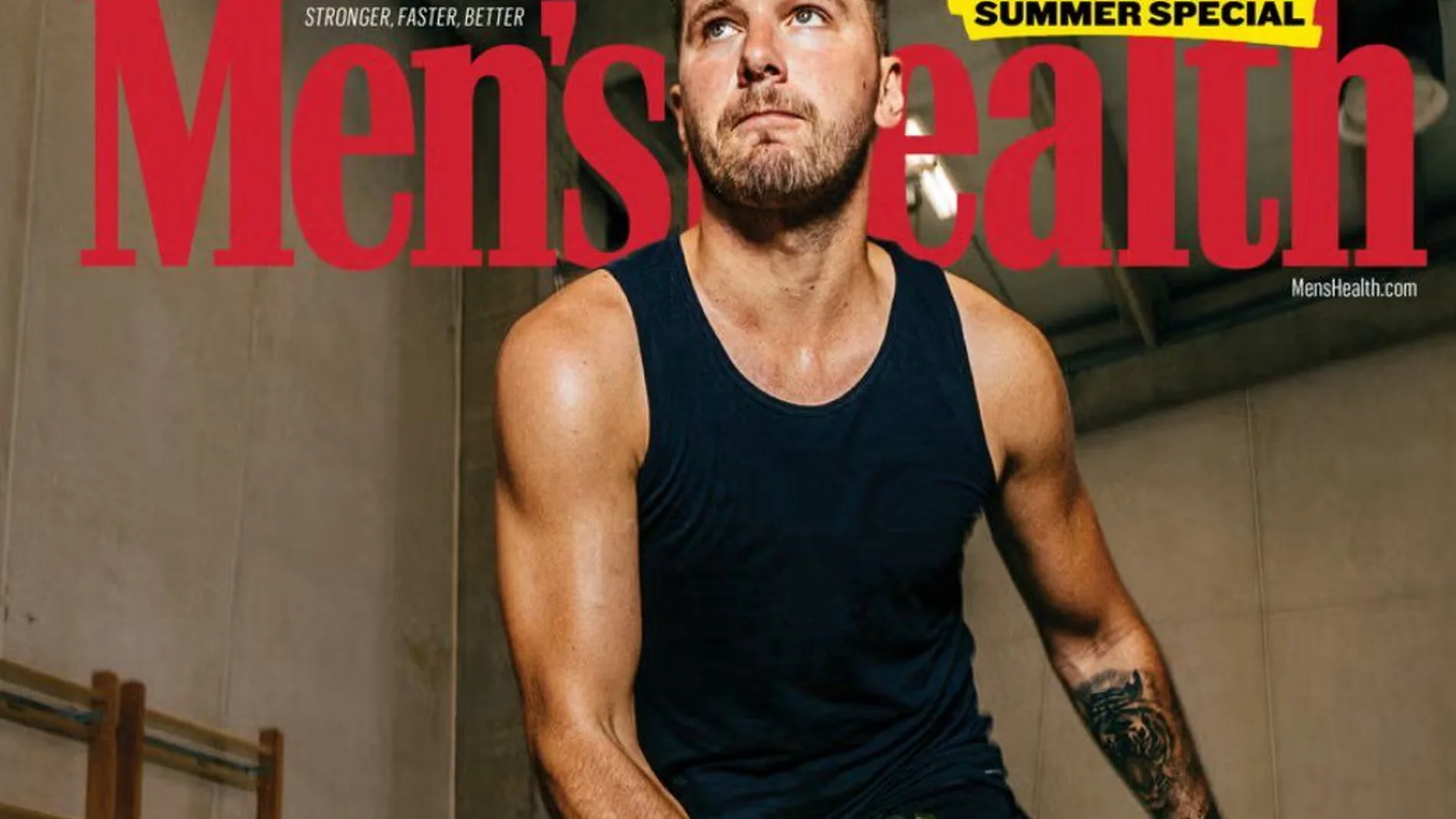 Luka Doncic, en la portada de Men's Health