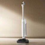 La nueva Xiaomi Mijia Wireless Floor Scrubber 4 apuesta por un diseño moderno y elegante con colores blancos y negros