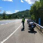 Sucesos.- La Guardia Civil identifica al conductor fugado en un siniestro vial en la autovía A-66
