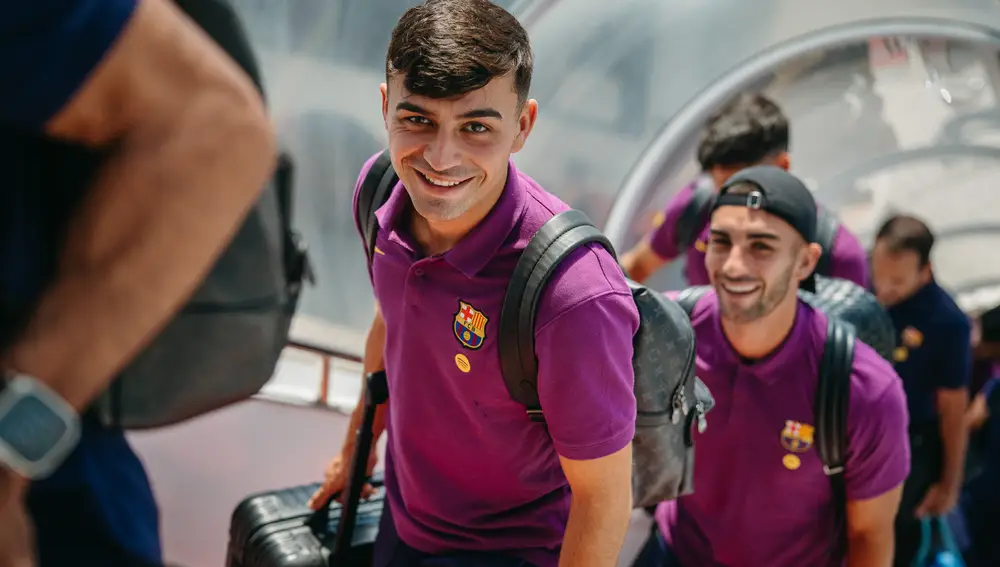 El FC Barcelona llega a Corea del Sur