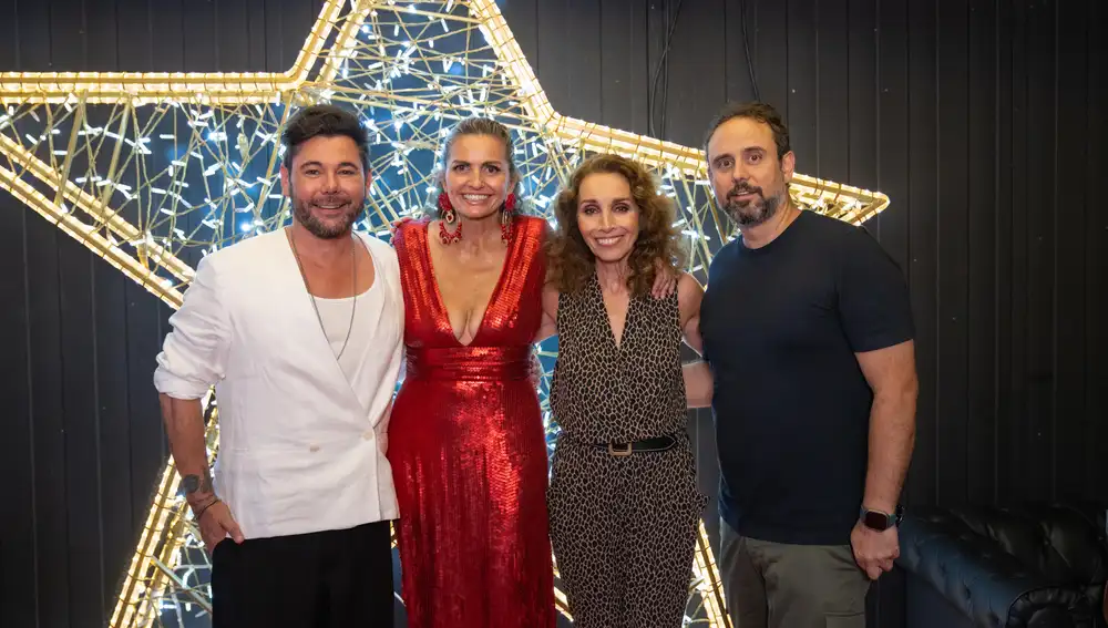 Ana Belén antes de su concierto en Marbella.