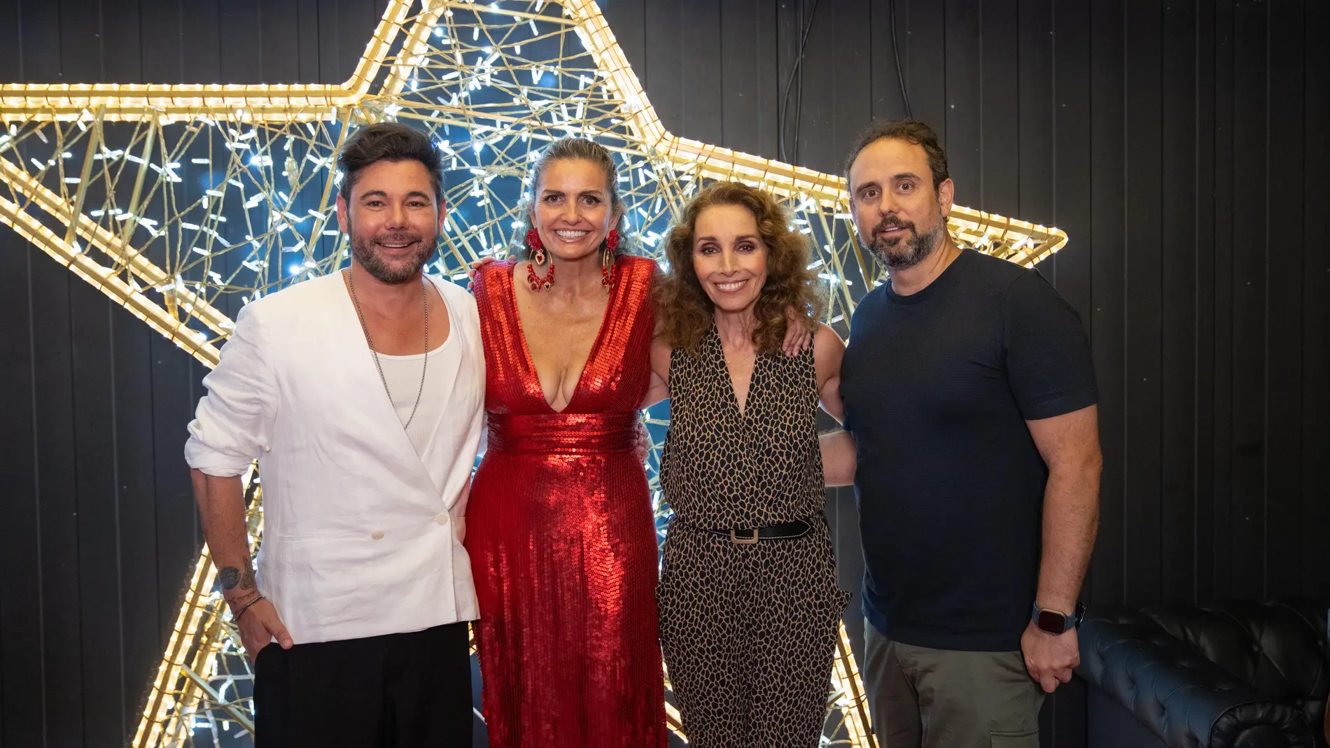 Ana Belén antes de su concierto en Marbella.