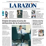 Portada de LA RAZÓN del viernes 1 de agosto de 2025
