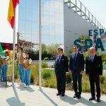 El presidente de la Junta de Andalucía, Juanma Moreno, preside el acto institucional del Día de Andalucía en la Exposición Universal de Osaka 2025