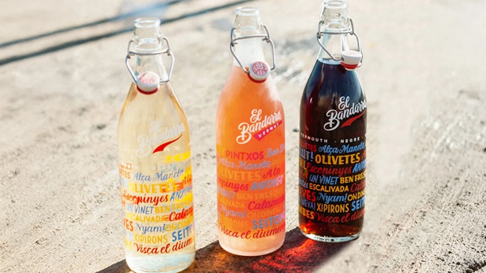 Bodegón de productos de Vermut El Bandarra REMITIDA / HANDOUT por VINTAE Fotografía remitida a medios de comunicación exclusivamente para ilustrar la noticia a la que hace referencia la imagen, y citando la procedencia de la imagen en la firma 04/08/2025