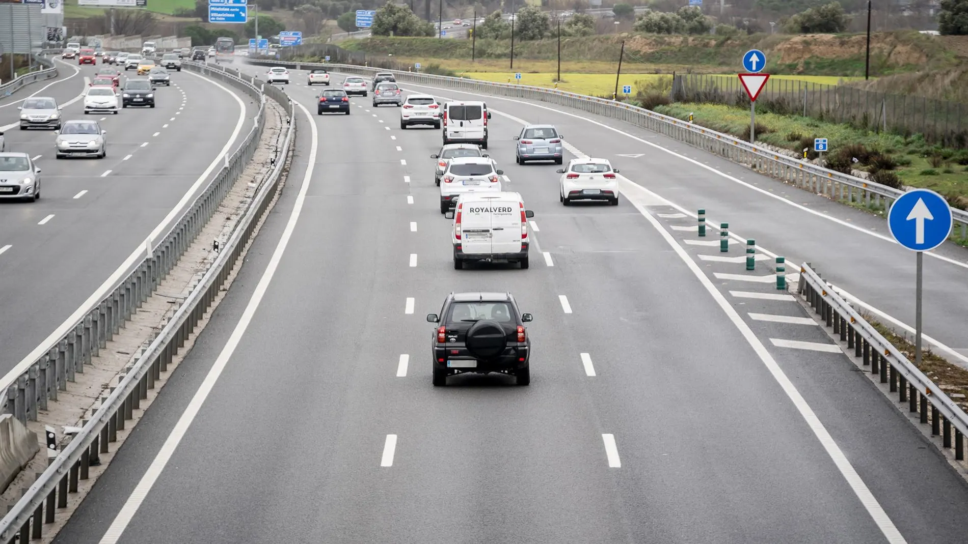 Tráfico.- Doce personas murieron en las carreteras durante la Operación Salida de 1 de agosto, entre ellas un motorista