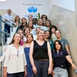 Blanco visita a los participantes de un itinerario prelaboral en el sector del comercio para personas en riesgo o exclusión social, en Valladolid
