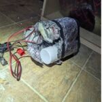 Artefacto encontrado en poder del detenido