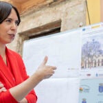 Diana Morant visita las obras del Ayuntamiento de La Vall d'Uixò