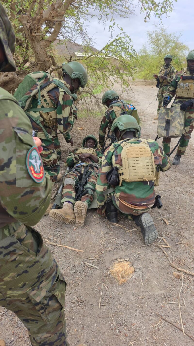 Instrucción en Atención Sanitaria Táctica en el Combate (TCCC)