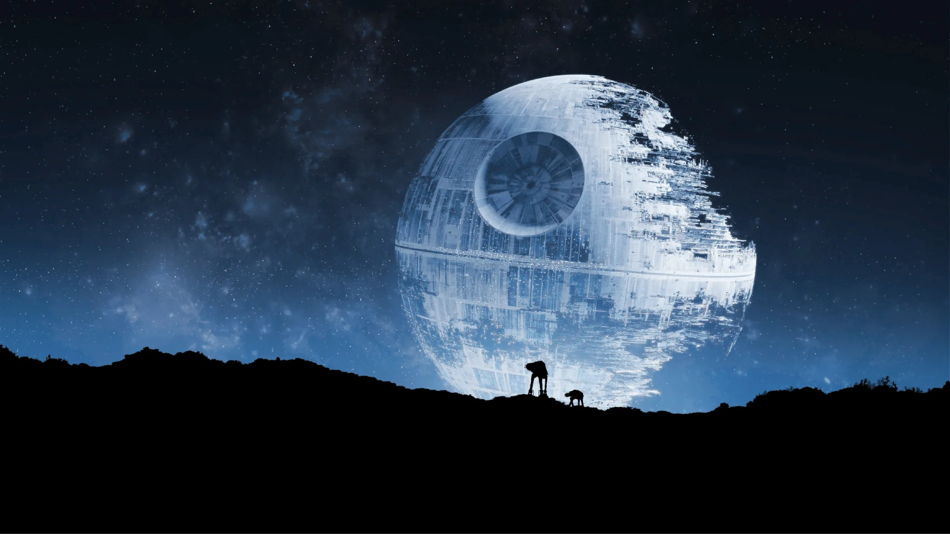 La Estrella de la Muerte es la estación espacial más temida de 'Star Wars'