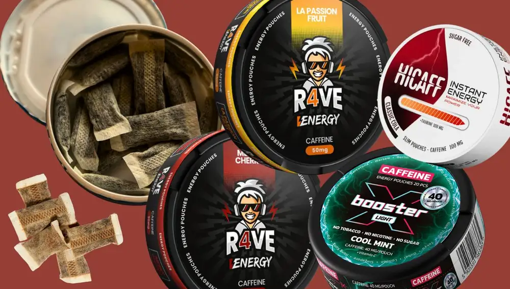 Algunas marcas que venden snus de cafeína