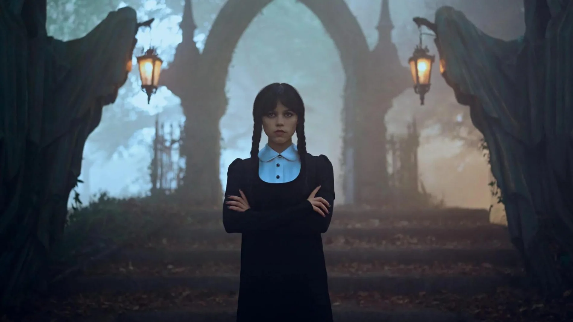 Jenna Ortega en la temporada 2 de 'Miércoles'