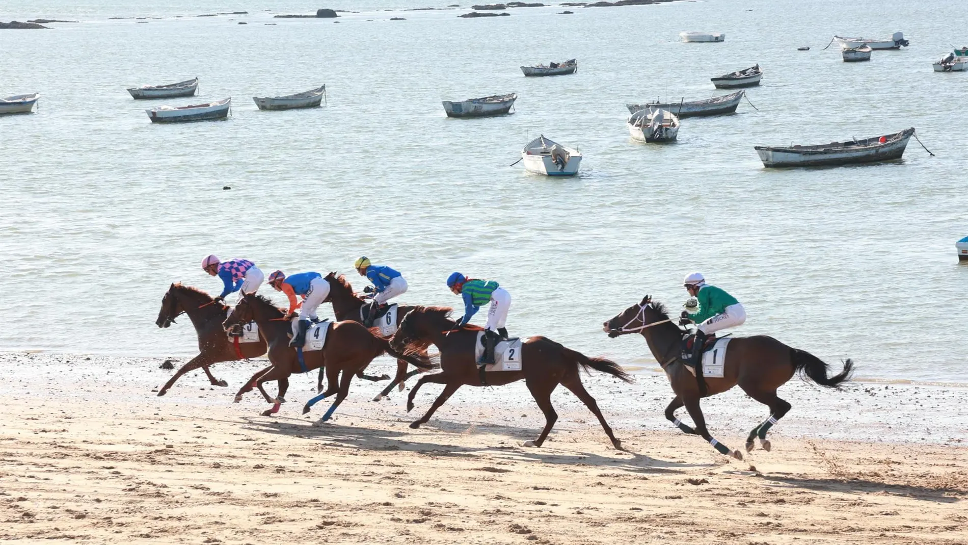 Las Carreras de Caballos de Sanlúcar (Cádiz)