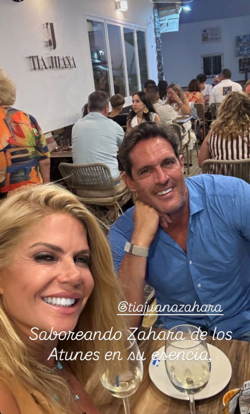Story de Makoke con Gonzalo en Cádiz