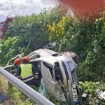 Una fallecida y 16 heridos, catorce leves, en los 35 accidentes registrados el fin de semana en Asturias