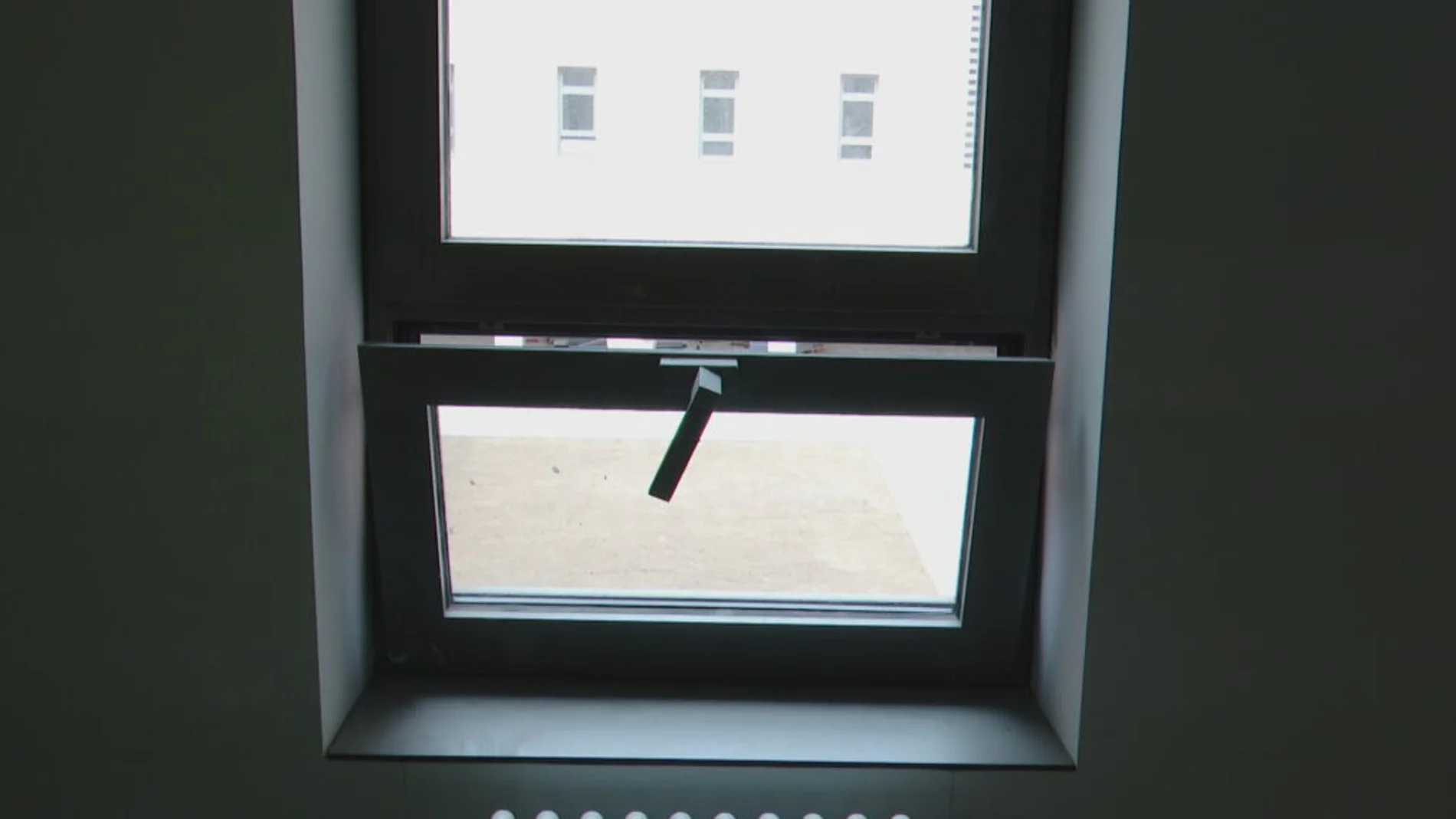 Ventana de la cárcel de la Zona Franca