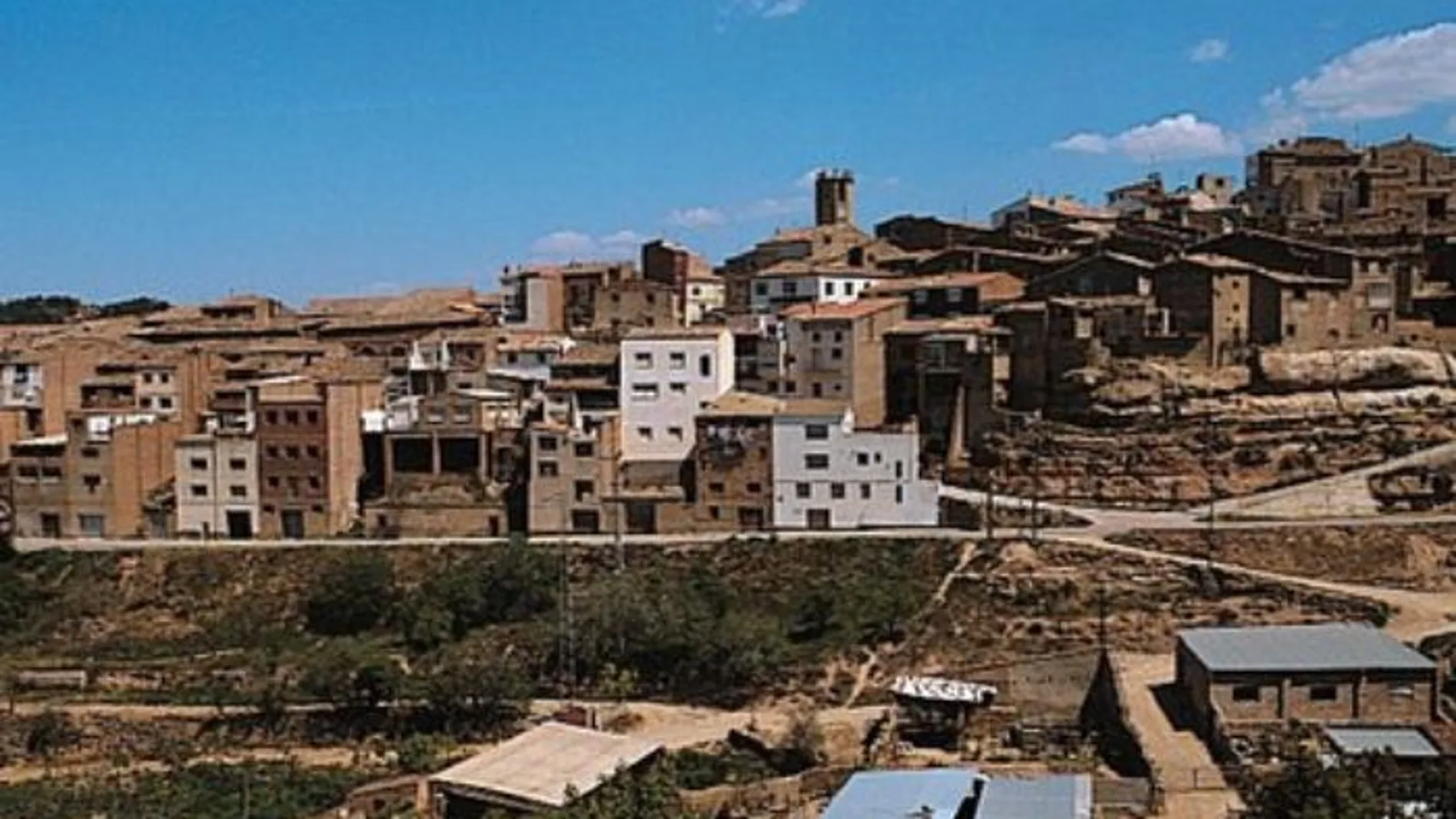 Panorámica del pueblo ilerdense