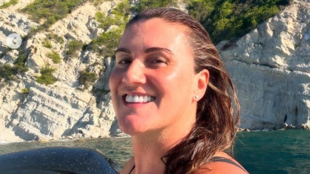 Carlota Corredera en Jávea de vacaciones