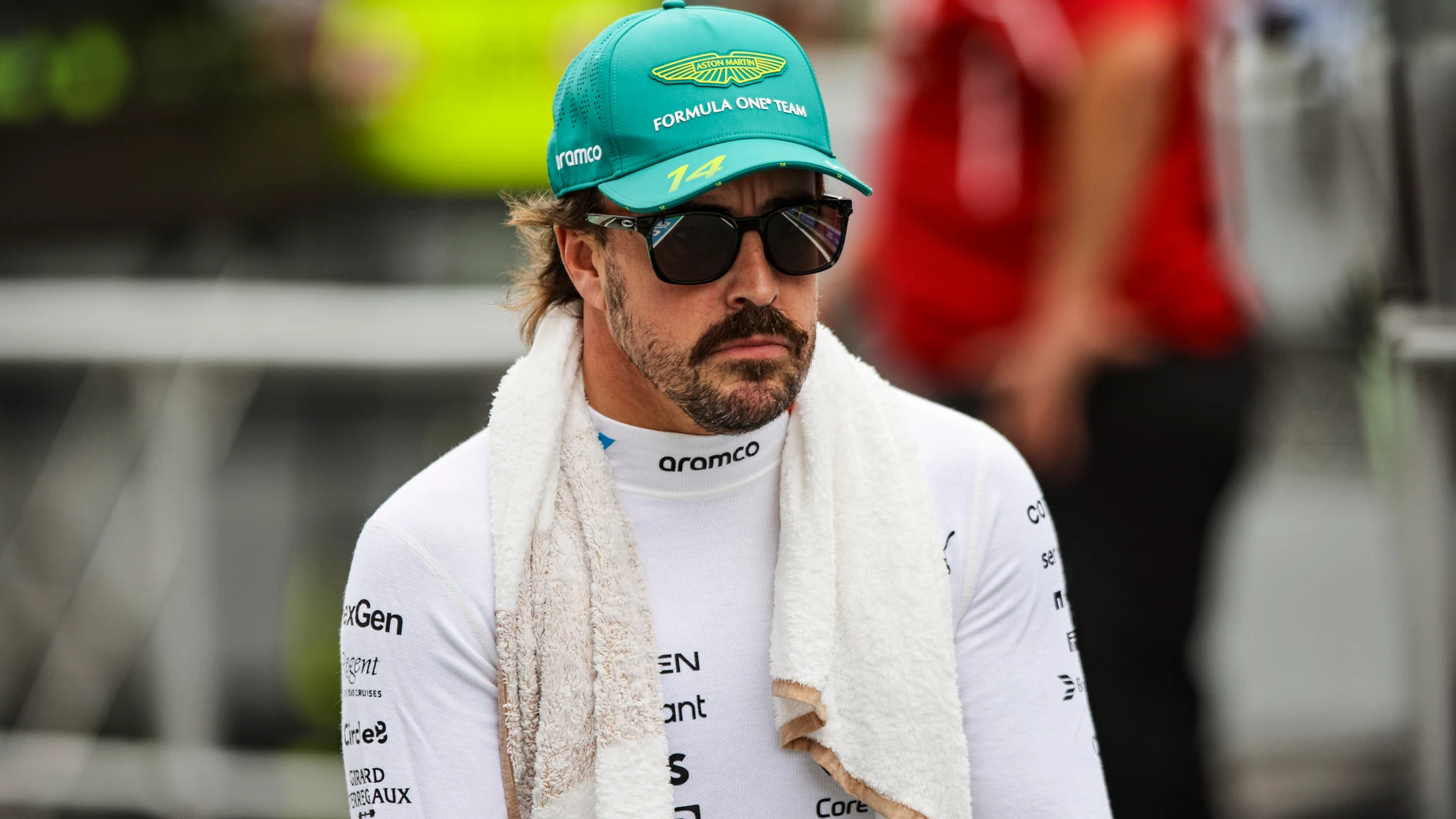 ALONSO Fernando (spa), Aston Martin F1 Team AMR25, portrait during the 2025 Formula 1 Lenovo Hungarian Grand Prix, 14th round of the 2025 FIA Formula One World Championship from August 1 to 3, 2025 on the Hungaroring, in Mogyorod, Hungary - Photo Xavier Bonilla / DPPI AFP7 03/08/2025 ONLY FOR USE IN SPAIN