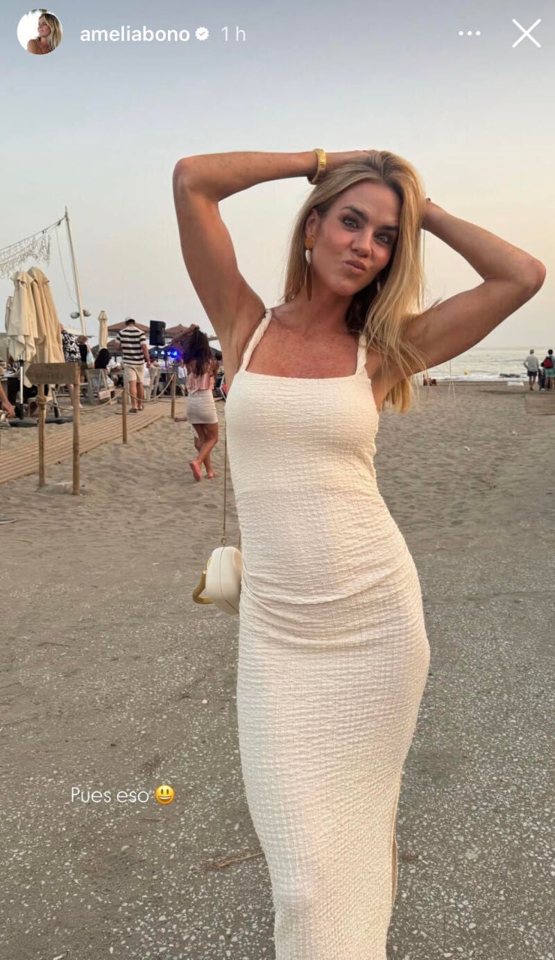 El vestido de verano de Amelia Bono.