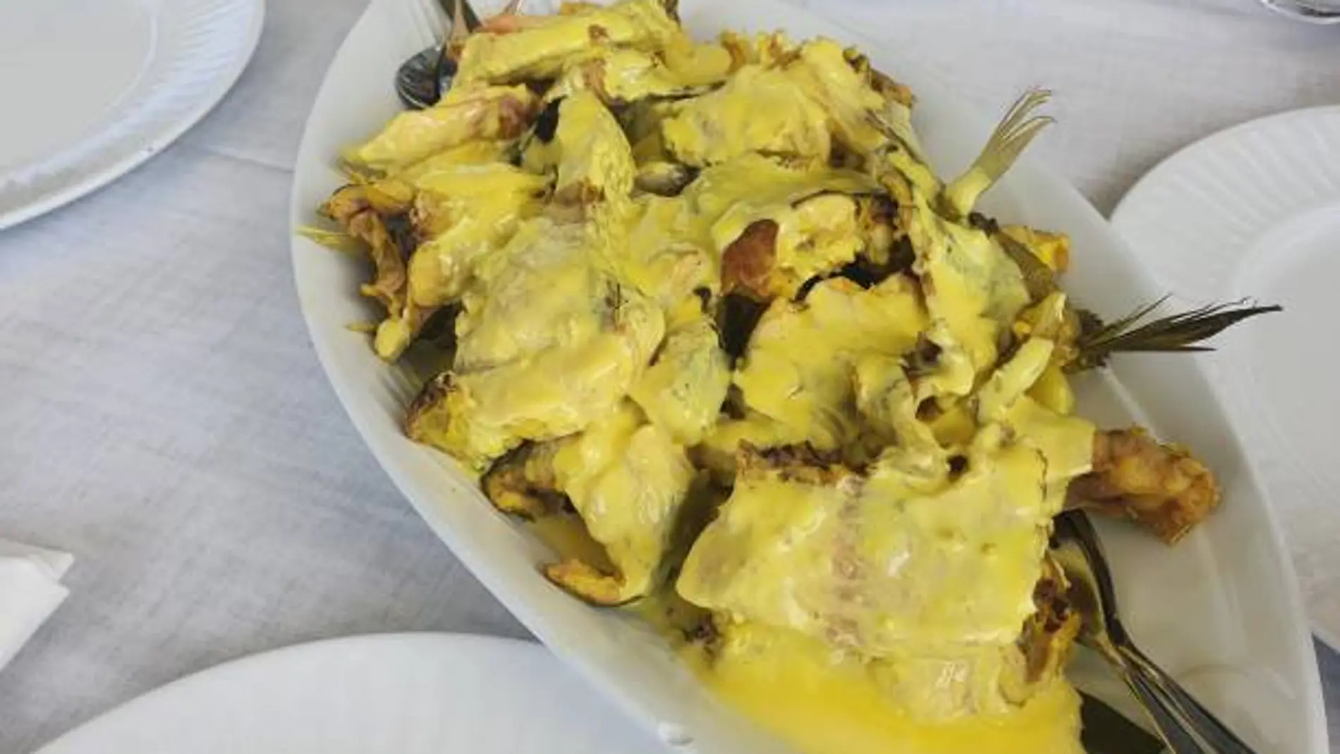 Un plato de bullit de peix, la comida típica de Ibiza que pasa casi desapercibida