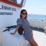 María Pombo presume de embarazo.