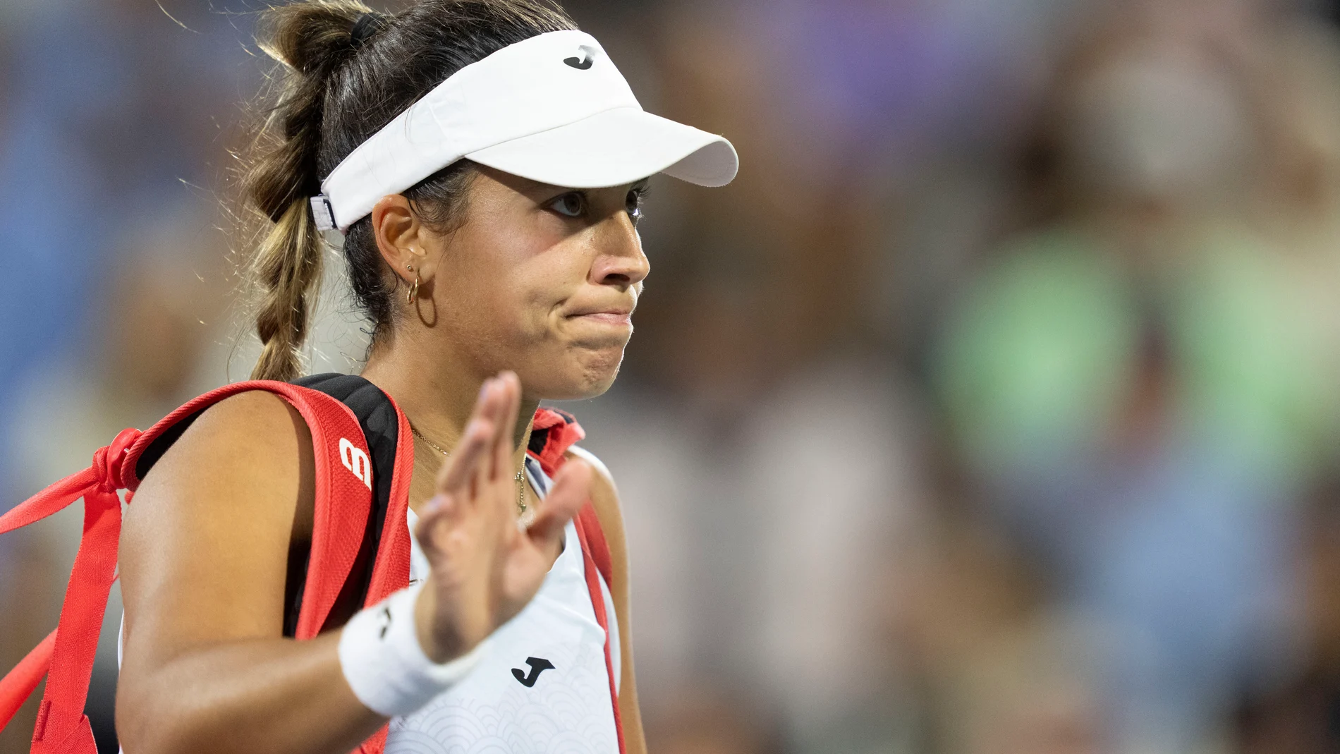 Jessica Bouzas se despidió de Montreal en cuartos