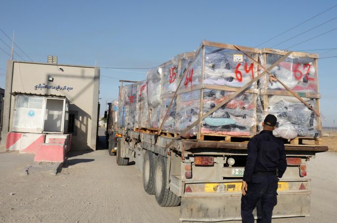 Israel anuncia un nuevo mecanismo para "ampliar el alcance" de la ayuda humanitaria en Gaza