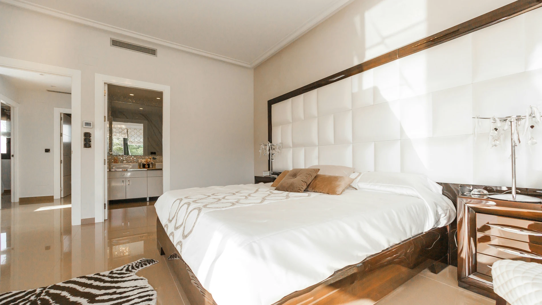 Fotografía de una habitación de hotel