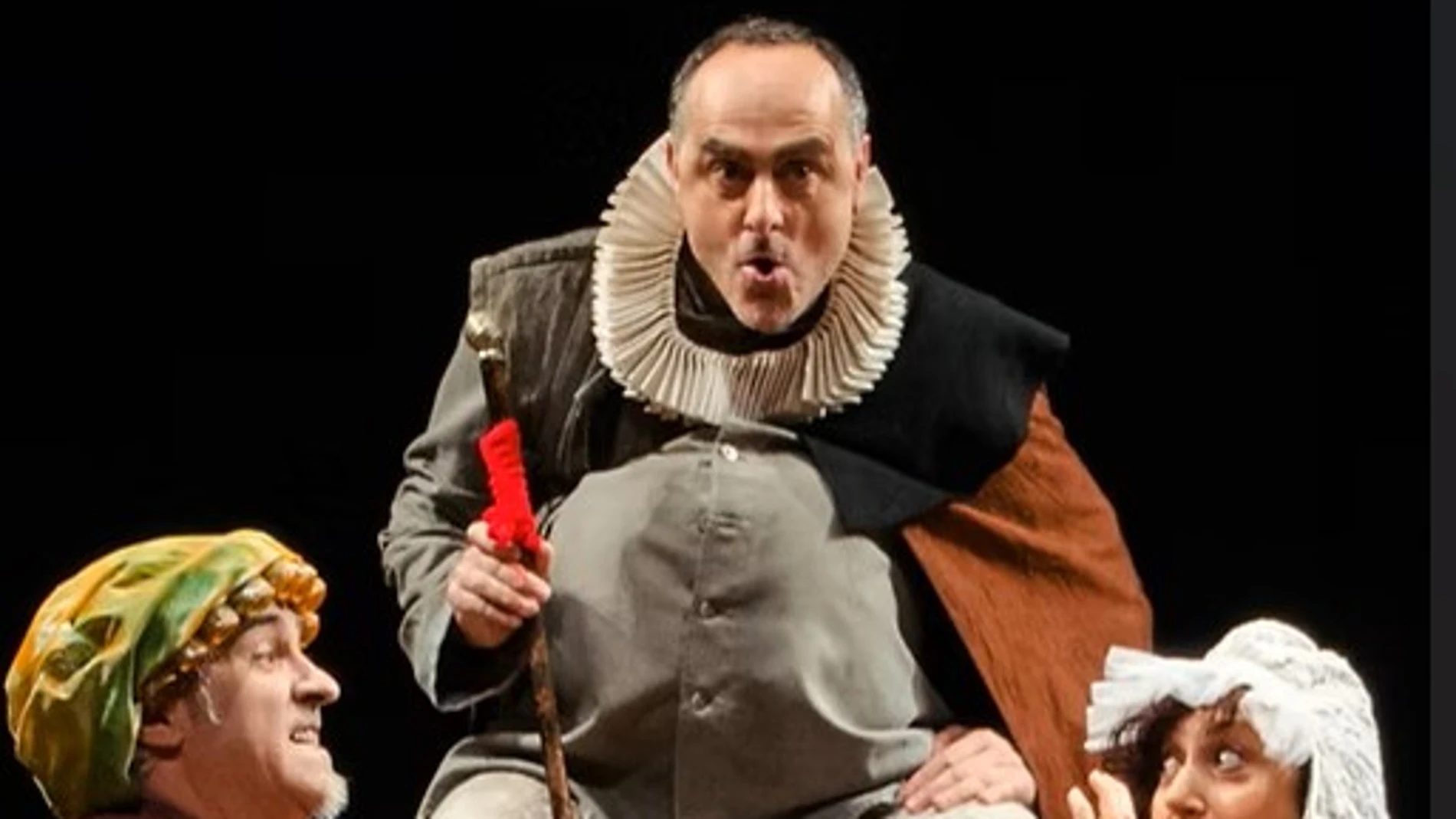 Azar Teatro actuará esta tarde en Medina de Rioseco dentro del Festival de Urones de Castroponce con su montaje "Sancho de Barataria"