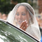 La cantante Mel B el día de su boda