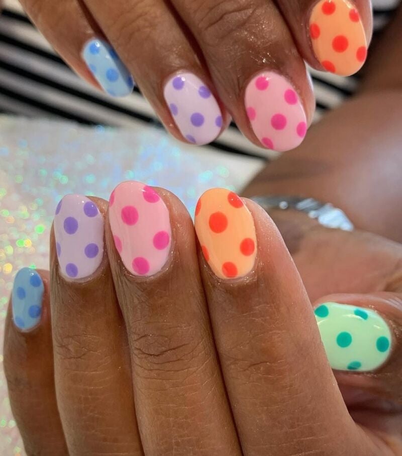 Polka Nails