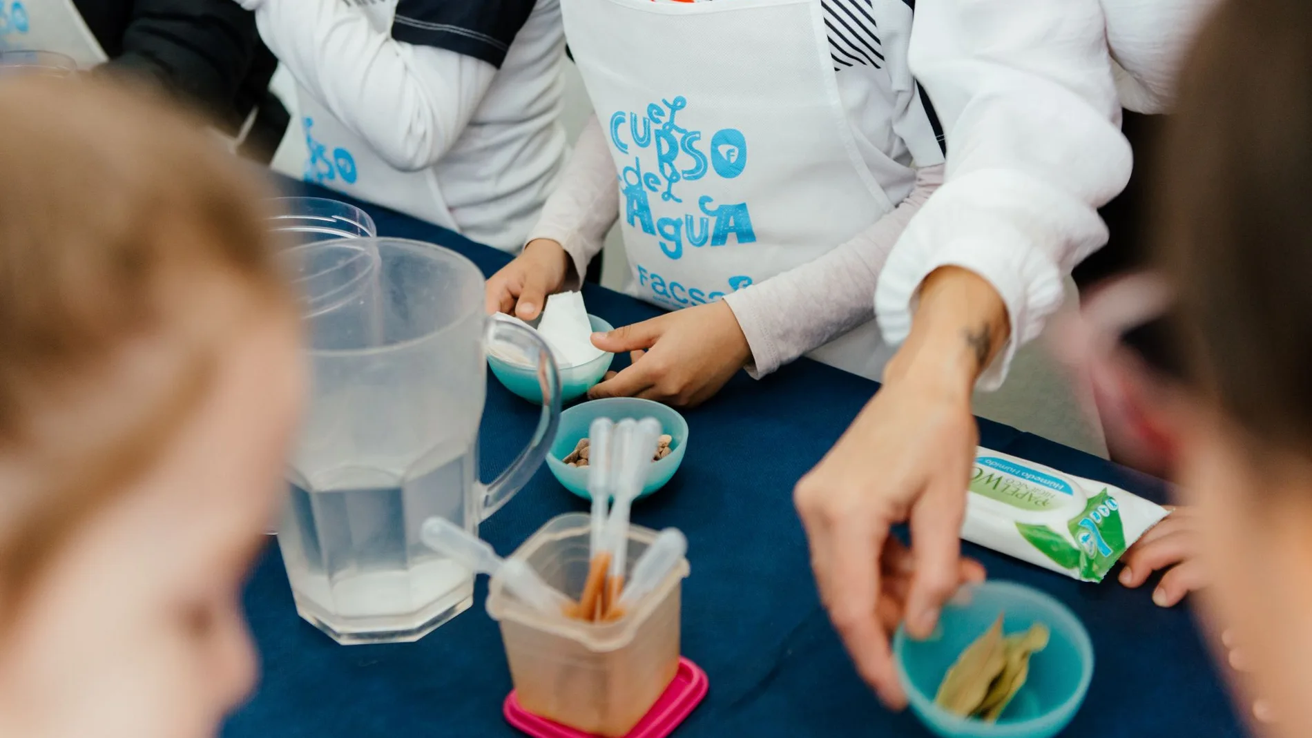 Acercar la cultura del agua a las futuras generaciones desde las aulas
