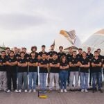 Integrantes delequipo Faraday Rocketry UPV