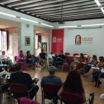El presidente en funciones de la Diputación de Zamora, Víctor López, se reúne con miembros de la Fundación Las Edades del Hombre y empresarios del sector turístico 