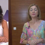 La alcaldesa de Jumilla, Seve González, durante su intervención en 'Espejo Público'