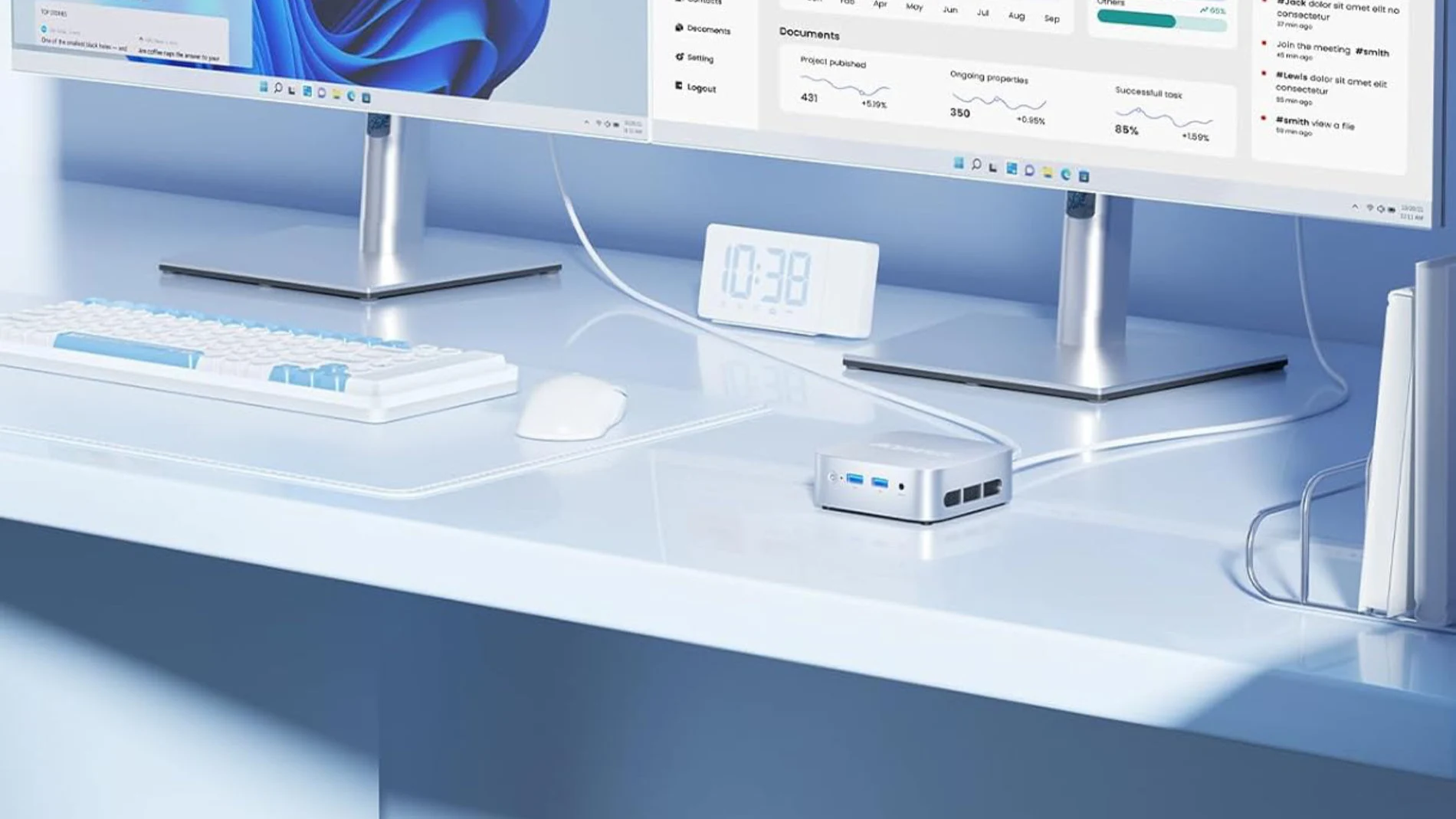 El ACEMAGICIAN T8PLUS viene con Windows 11
