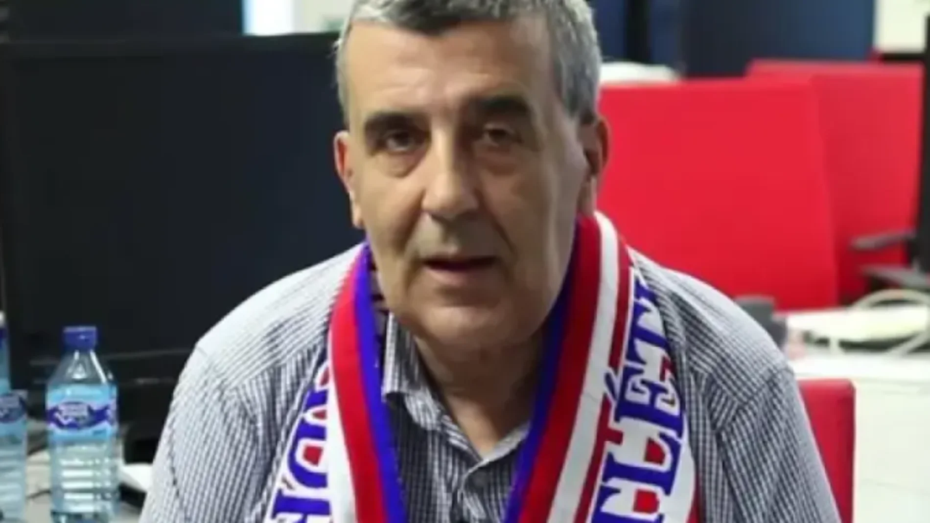 "Manolete" nunca ocultó su pasión por el Atlético de Madrid