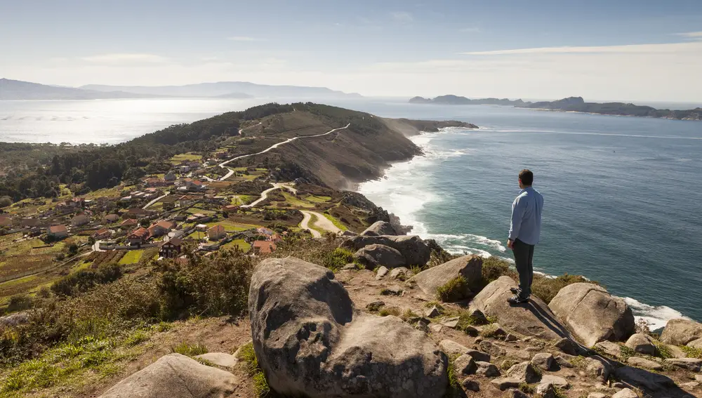 Vista sobre las Rías Baixas