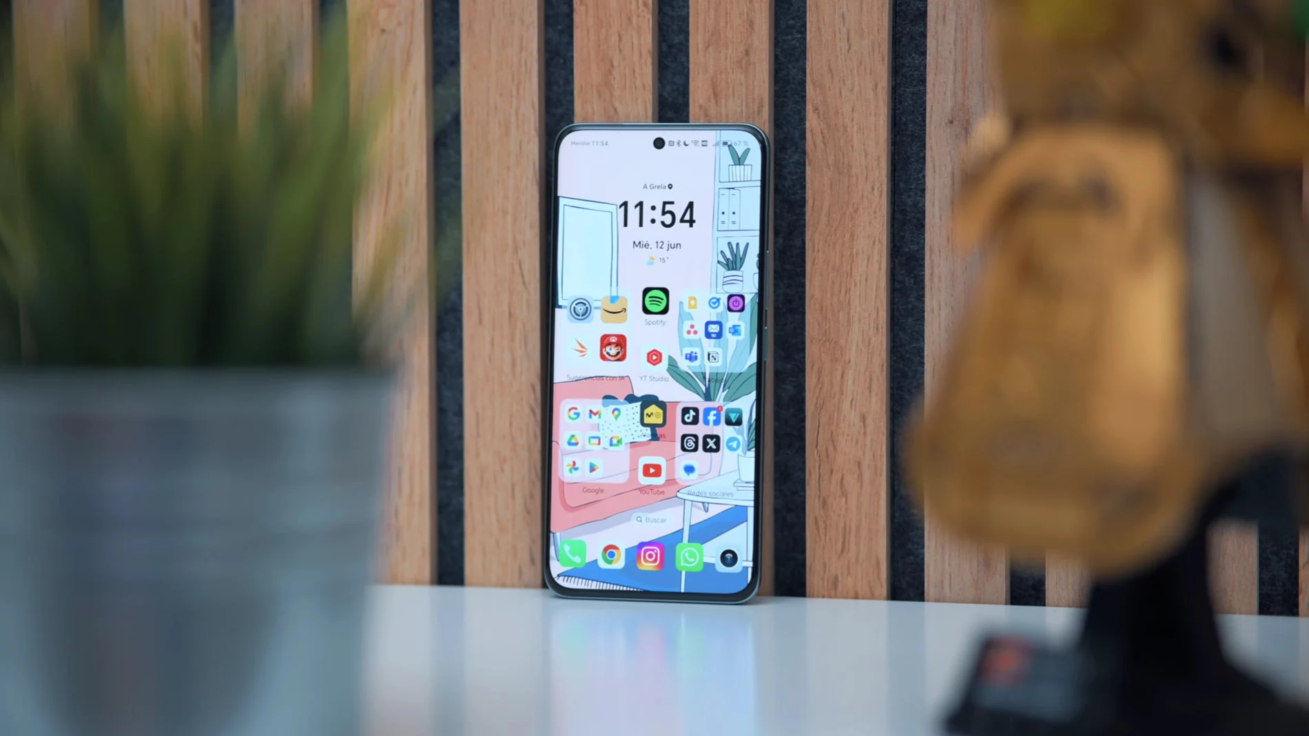El HONOR 200 tiene una pantalla de 6,7 pulgadas
