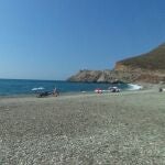 Granada.-Sucesos.-Muere una bañista en la playa del Sotillo de Castell de Ferro