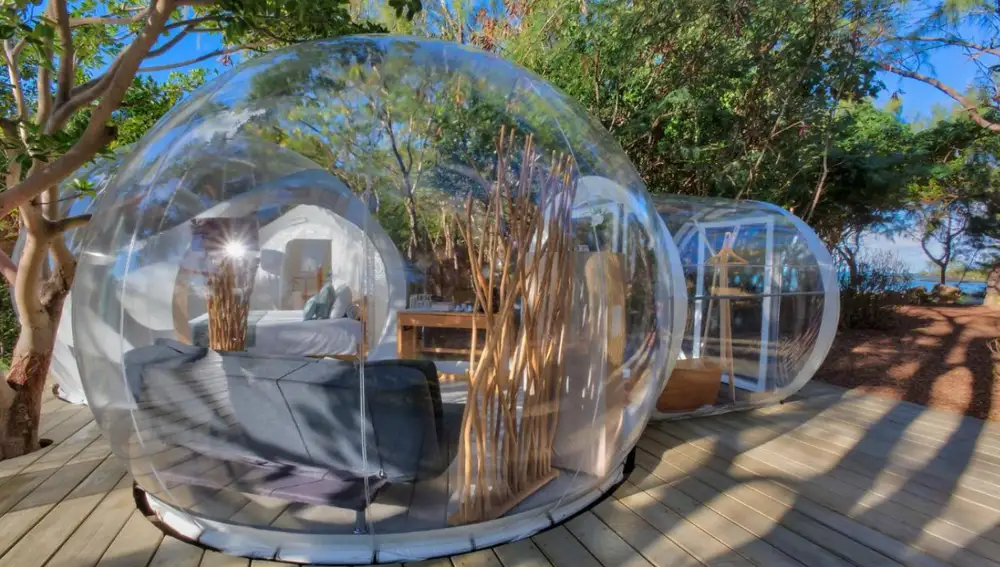 Beauty Bubble en Sugar Beach