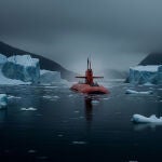 Un submarino desaparece tras descubrir lo nunca visto bajo el hielo de la Antártida: "Es como ver la cara oculta de la Luna"