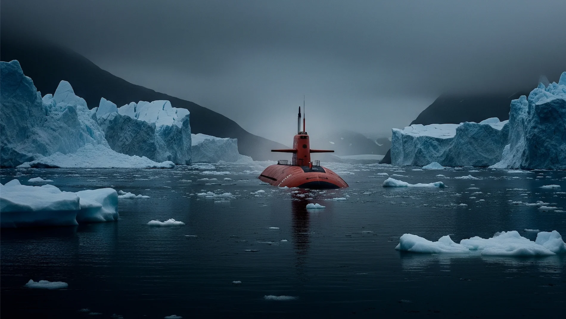 Un submarino desaparece tras descubrir lo nunca visto bajo el hielo de la Antártida: "Es como ver la cara oculta de la Luna"