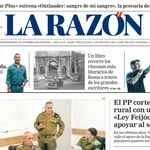 Portada de LA RAZÓN del sábado 9 de agosto de 2025 recortada